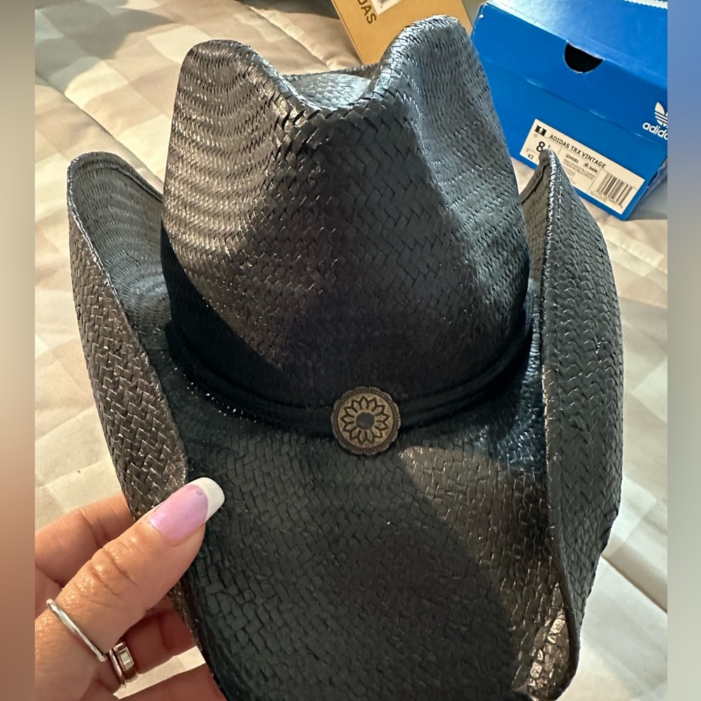London Straw Cowboy Hat
